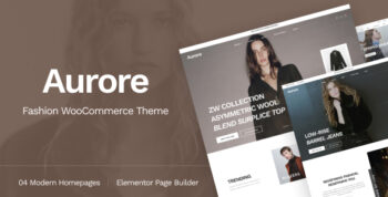 Aurore - Fashion WooCommerce Theme