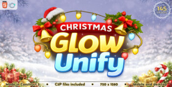 Christmas Glow Unify - HTML5 Casual game