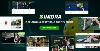 Dinkora - Pickleball & Sport Gears Shopify Theme