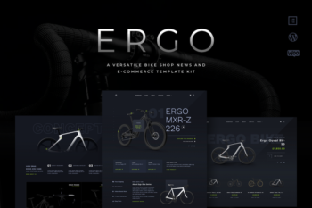 ERGO - Bike & Cycling WooCommerce Elementor Template Kit