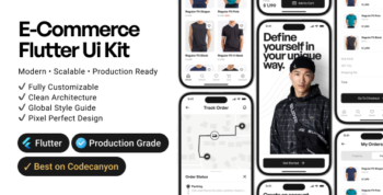 Flutter E-commerce UI Template