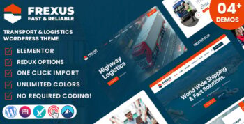 Frexus - Transport & Logistics WordPress Theme