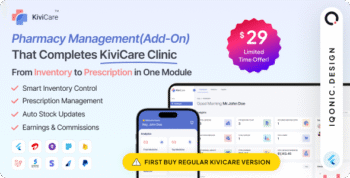 KiviCare (TM) Pharma (Addon) – Pharmacy & Inventory Management in Laravel