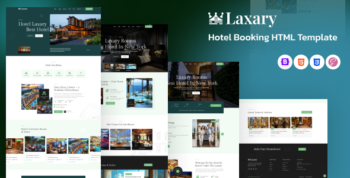 Laxary – Hotel Booking HTML Template