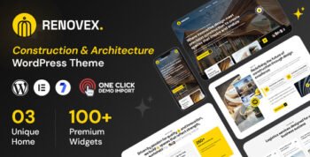 Renovex - Construction & Architecture WordPress Theme