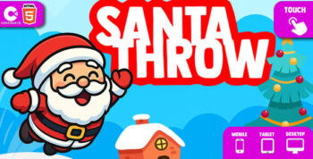 SANTA THROW Template Ready Optimized (Mobile & Desktop)