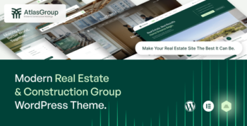 AtlasGroup - Real Estate & Construction Group WordPress Theme