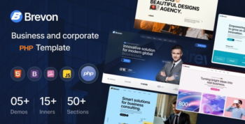 Brevon – Business Consulting PHP Template
