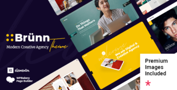 Brünn - Creative Agency WordPress Theme