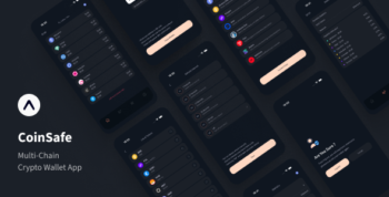 CoinSafe - Multi-Chain Crypto Wallet App UI/UX (Expo)