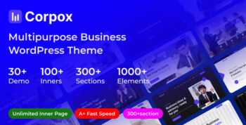 Corpox - Multipurpose Business WordPress Theme