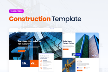 Dustro – Construction Company Elementor Template Kit