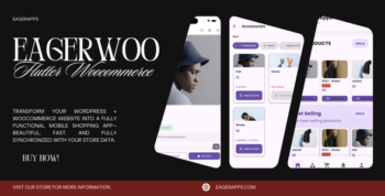 EagerFashion – Flutter Fashion Mobile Full App