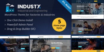 Industx - Industry and Engineering WordPress Theme