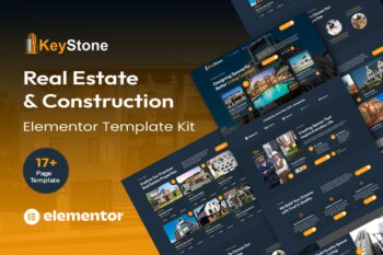 KeyStone - Real Estate & Construction Services Elementor Template Kit