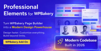 Professional Elements for WPBakery Page Builder