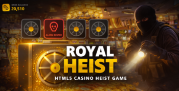 Royal heist Casino HTML5 Game