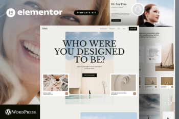 Tina - Human Design Coach Elementor Pro Template Kit