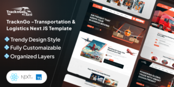 TracknGo -Transportation & Logistics Next JS Template