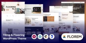 Florem - Tiling & Flooring WordPress Theme