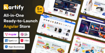 Kartify - Responsive Angular 21 eCommerce Template