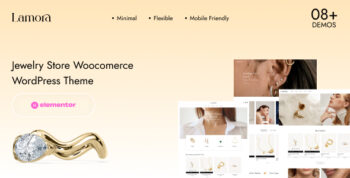 Lamora – Jewelry Store WooCommerce WordPress Theme