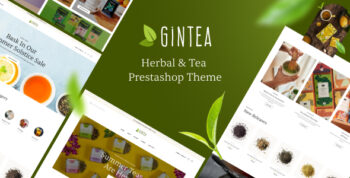 Leo Gintea Elementor - Herbal & Tea  Prestashop Theme