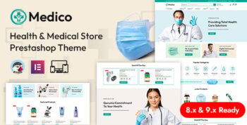 Medico - Pharmacy and Medical Store Prestashop Responsive Theme