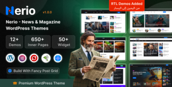 Nerio – News Magazine WordPress Theme