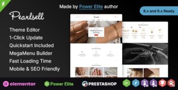Pearlsell - Jewelry Store Elementor Prestashop Responsive Theme