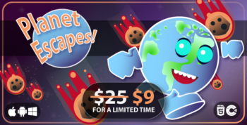 Planet Escapes! - HTML5 Game Template