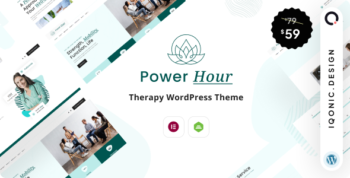 Power Hour - Physical Therapy Web Design WordPress Theme