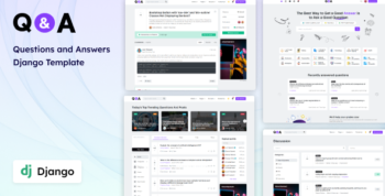 Q&A - Django Questions and Answers Template
