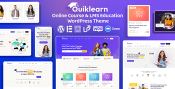 Quiklearn - Education WordPress Theme