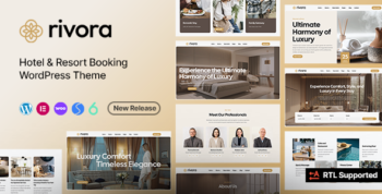 Rivora - Hotel Booking WordPress Theme