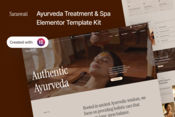 Saraswati - Ayurveda Treatment & Spa Elementor Template Kit