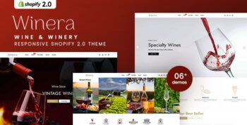 Winera - Wine & Winery Responsive Shopify 2.0 Theme