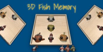 3D Fish Visual Memory - Cross Platform Puzzle Game