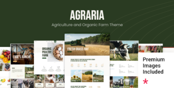 Agraria - Agriculture and Organic Farm WordPress Theme
