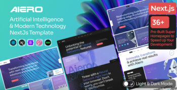 Aiero | AI Agency & Technology NextJs Template