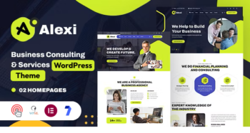 Alexi - Business Consulting & Services Multipurpose WordPress Theme