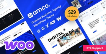 Amco - Creative Business Agency WordPress Theme