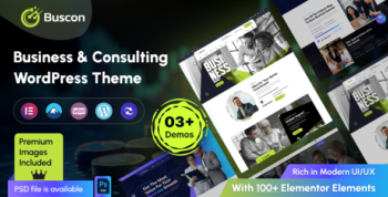 Buscon - Business Consulting WordPress Theme