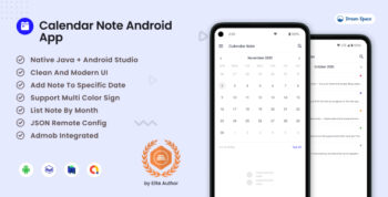 Calendar Note Android App 1.0