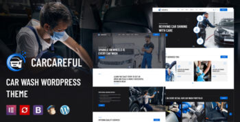 Carcareful - Car Wash WordPress Theme