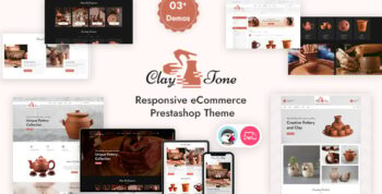 Claytone - Responsive PrestaShop Theme