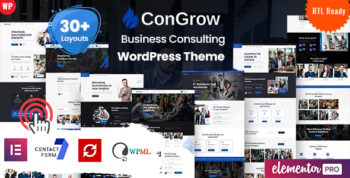 Congrow - Consulting WordPress Theme