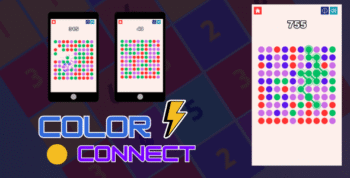 Connect Color Dot HTML5 Game (Phaser 3)