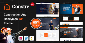 Constre - Construction Company & Building WordPress Theme