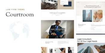Courtroom - Lawyer WordPress Theme